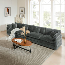 Load image into Gallery viewer, Abby Chenille Mid-Century Modern Modular Sofa
