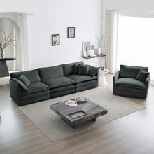 Load image into Gallery viewer, Bella Chenille Modern Sofa Couches Set