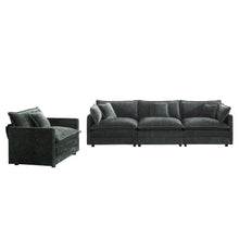 Load image into Gallery viewer, Bella Chenille Modern Sofa Couches Set