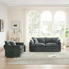 Load image into Gallery viewer, Bella Chenille Loveseat and Chair Set
