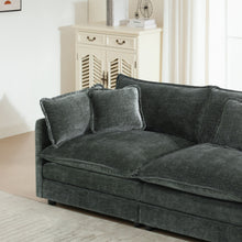 Load image into Gallery viewer, Bella Chenille Loveseat and Chair Set