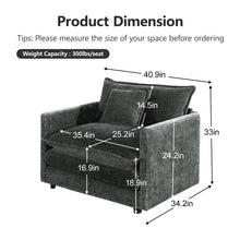 Load image into Gallery viewer, Bella Chenille Loveseat and Chair Set