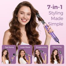 Load image into Gallery viewer, 7-in-1 Hair Dryer Brush &amp; Air Styler
