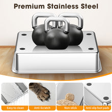 Load image into Gallery viewer, Stainless Steel Cat Litter Box